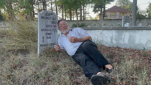 Foto - Bir rüya gördü soluğu mezarlıkta aldı