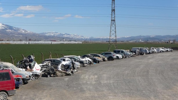 Foto - Bir servet yok oldu! Araç mezarlığından çarpıcı kareler