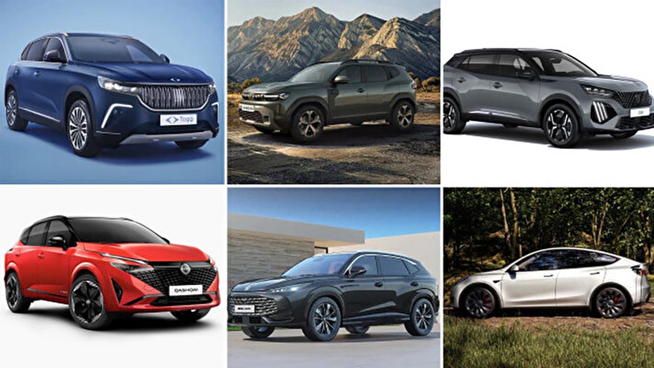 Bir tanesi piyasayı alt üst etti! İşte 2024 yılında en çok tercih edilen SUV modelleri...