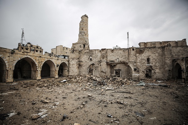 Foto - Bir tarih yok oluyor! 14. yüzyıldan kalma Büyük Ömer Camii yerle bir oldu