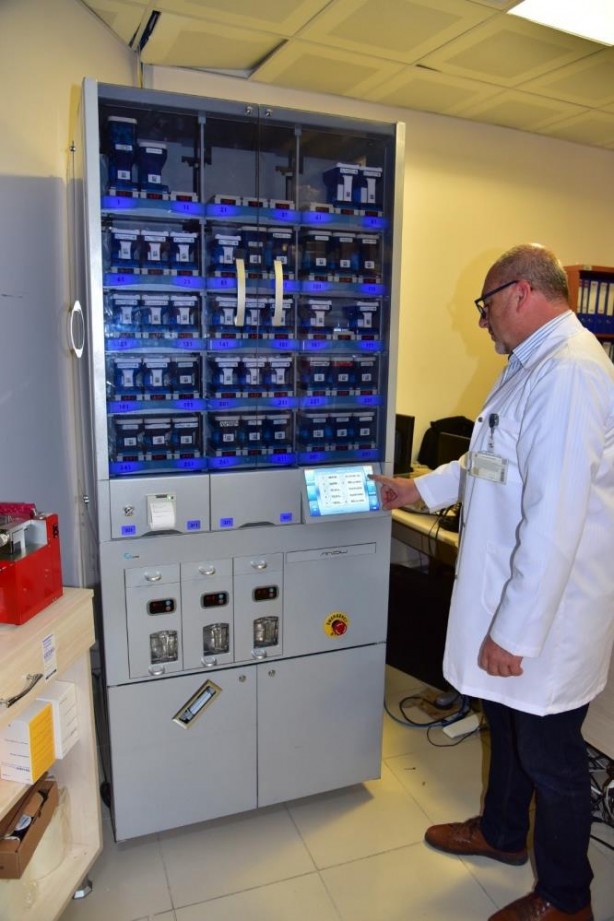 Foto - Bir teknolojik yatırım daha! İlaçlara otomatik sistem