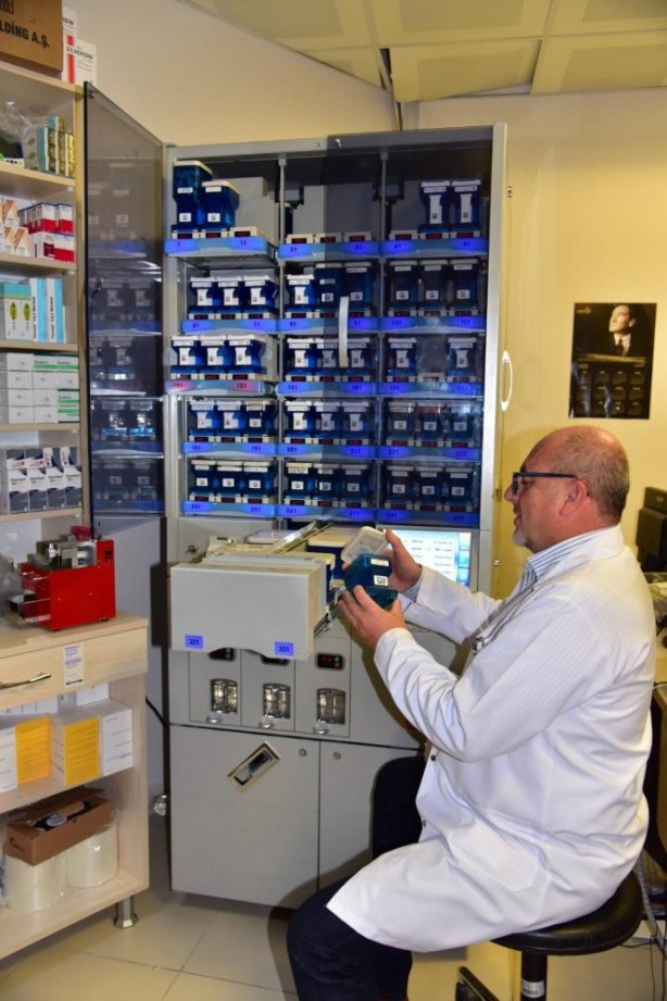 Foto - Bir teknolojik yatırım daha! İlaçlara otomatik sistem