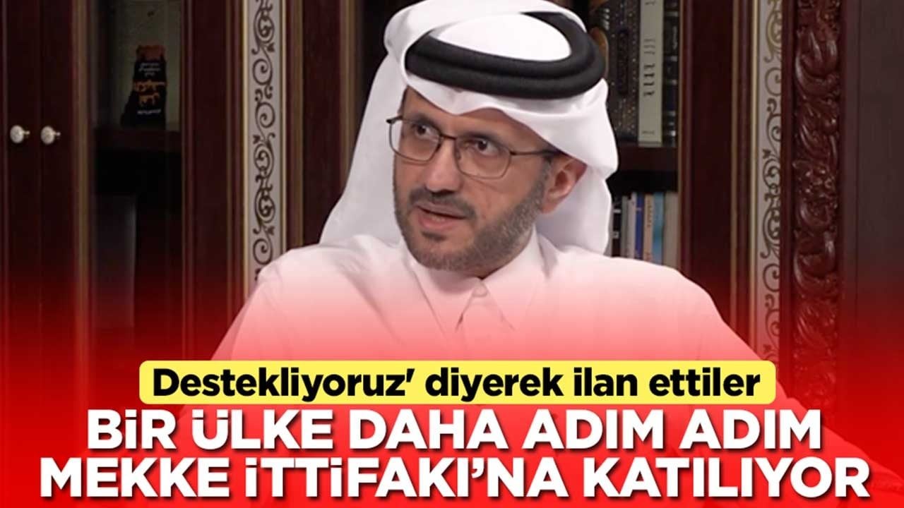 Bir ülke daha adım adım Mekke İttifakı'na katılıyor: 'Destekliyoruz' diyerek ilan ettiler