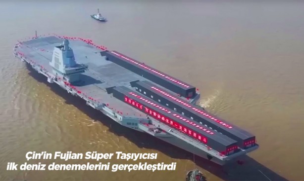 Foto - Bir ve iki derken şimdi üçüncü uçak gemisi! Denizdeki yarış ilk hangi ülkeyi yakacak?