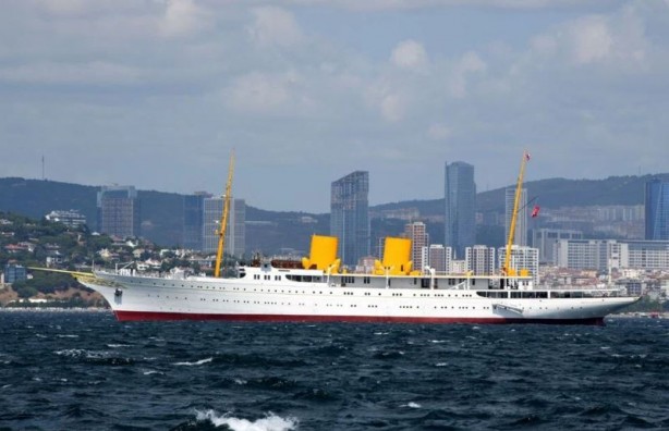 Foto - Bir zamanlar fuhuş amaçlı kullanılıyordu! Atatürk'ün mirası Savarona denizle buluştu