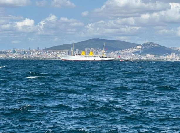 Bir zamanlar fuhuş amaçlı kullanılıyordu! Atatürk'ün mirası Savarona denizle buluştu