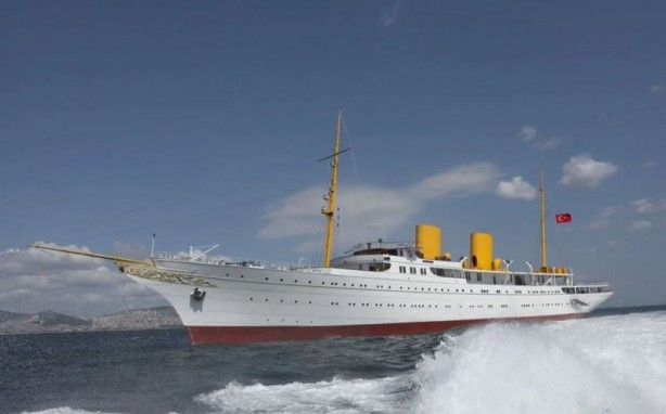 Foto - Bir zamanlar fuhuş amaçlı kullanılıyordu! Atatürk'ün mirası Savarona denizle buluştu