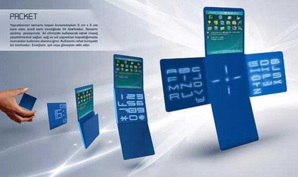 Foto - Birbirinden ilginç telefon tasarımları