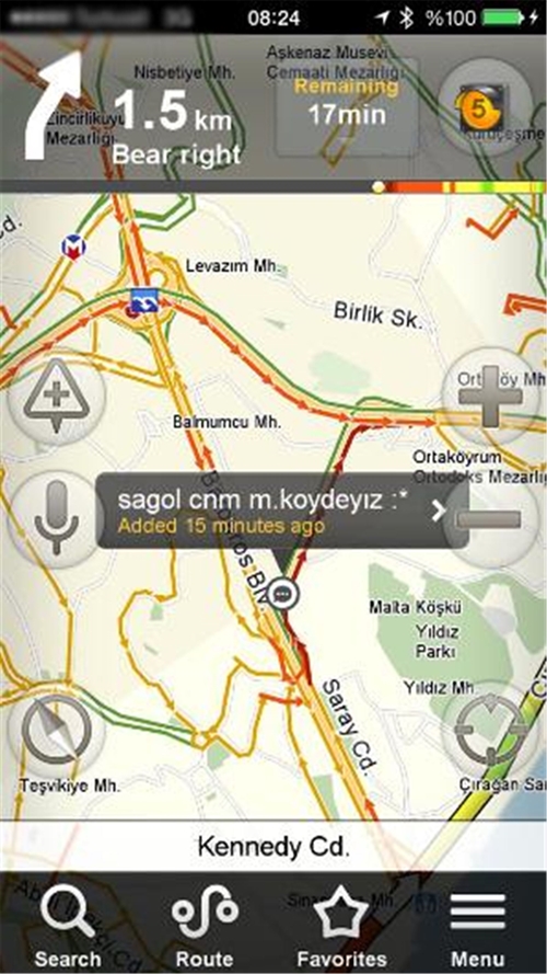 Foto - Birbirinden komik navigasyon yorumları