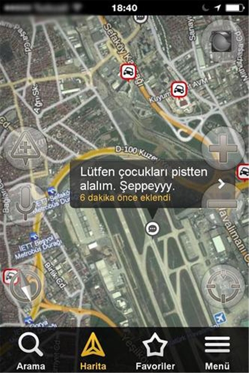 Foto - Birbirinden komik navigasyon yorumları