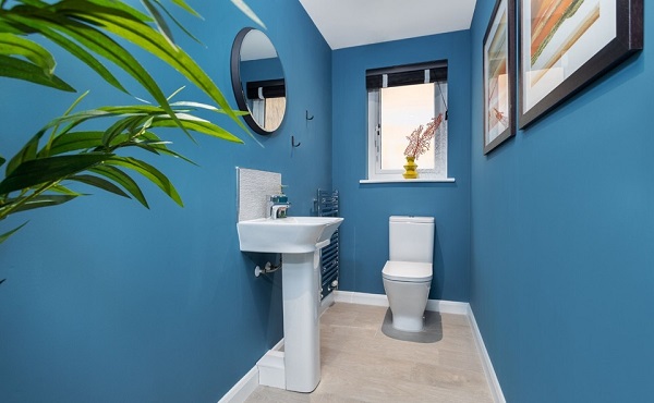 Foto - Evinizde uygulamak isteyeceğiniz birbirinden şık mavi banyo tasarımları