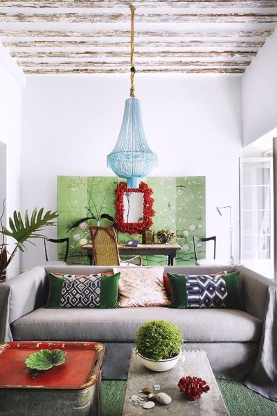 Foto - Birbirinden şık renkli ev dekorasyonları