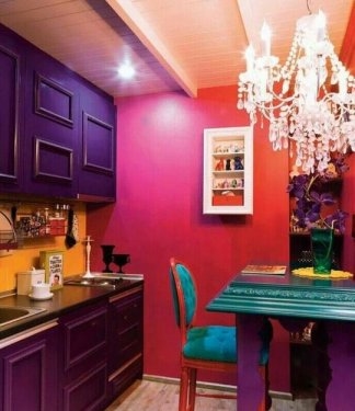 Foto - Birbirinden şık renkli ev dekorasyonları
