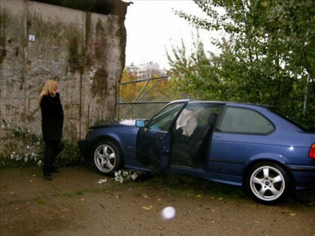 Foto - Birbirinden tuhaf park kazaları