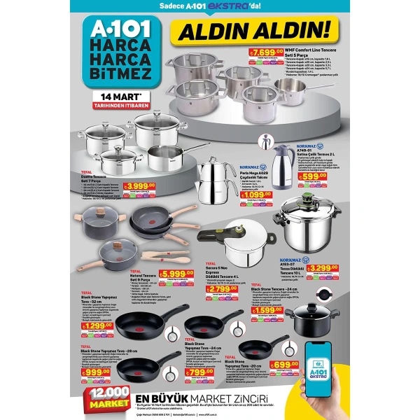 Foto - Birçok üründe fırsatlar geldi! A101’de yeni indirim fırtınası