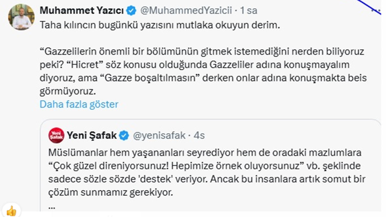 Foto - Birilerinin düğmelerine mi basıldı? Erdoğan'ın sözlerine karşı muhafazakar ağızlardan çatlak sesler