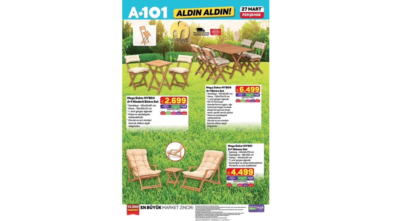 Foto - Bisiklet, kahve makinesi, balıkçı malzemeleri.. A101'de 27 Mart 2025 indirimleri dolu dolu geliyor