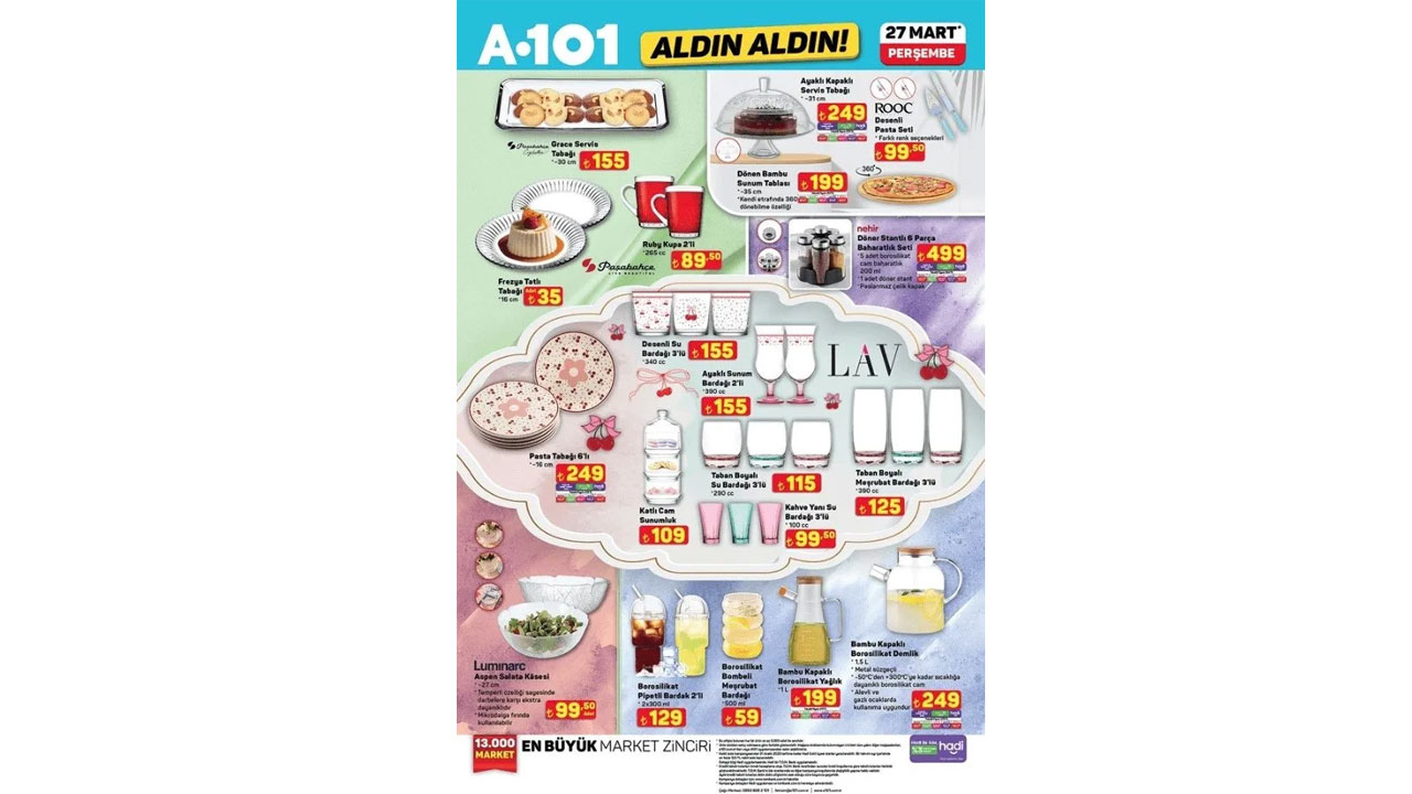 Foto - Bisiklet, kahve makinesi, balıkçı malzemeleri.. A101'de 27 Mart 2025 indirimleri dolu dolu geliyor