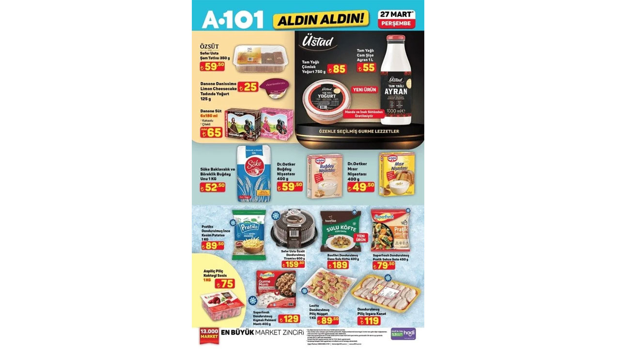 Foto - Bisiklet, kahve makinesi, balıkçı malzemeleri.. A101'de 27 Mart 2025 indirimleri dolu dolu geliyor