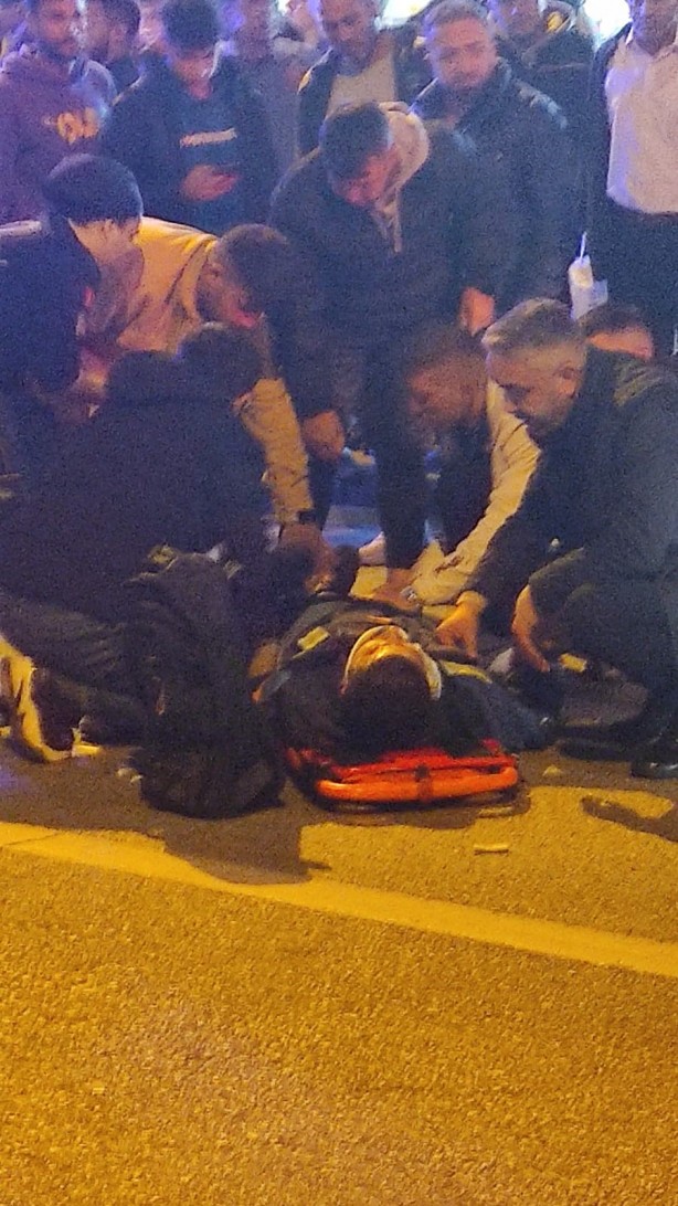 Foto - Bisiklete çarpan ambulans şoförü gözyaşlarına hakim olamadı