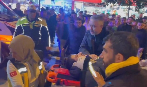 Foto - Bisiklete çarpan ambulans şoförü gözyaşlarına hakim olamadı