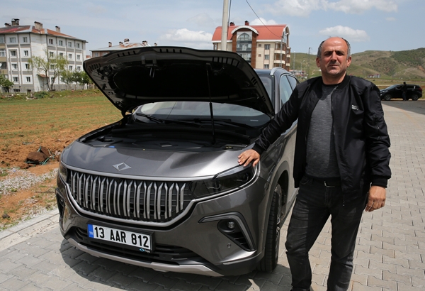 Foto - Bitlisli esnaf Togg aracına kavuştu