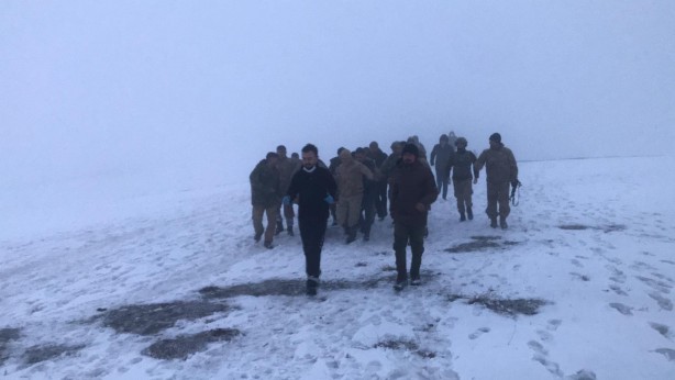 Foto - Bitlis'te askeri helikopterin düştüğü bölgeden ilk görüntüler!