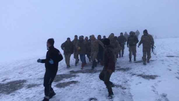 Foto - Bitlis'te askeri helikopterin düştüğü bölgeden ilk görüntüler!