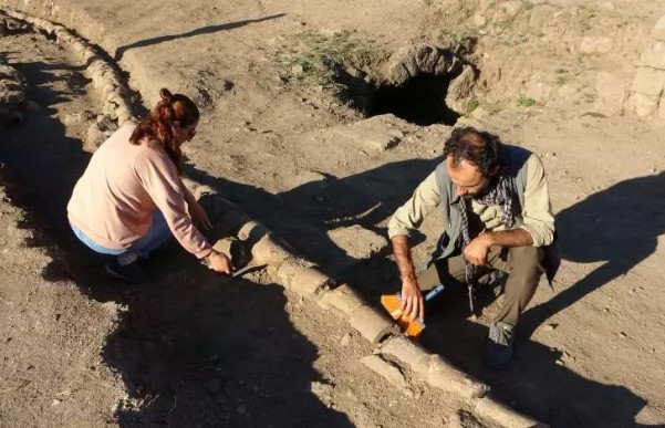 Bitlis'te tarih gün yüzüne çıkıyor! Tam 500 yıllık tesisat!