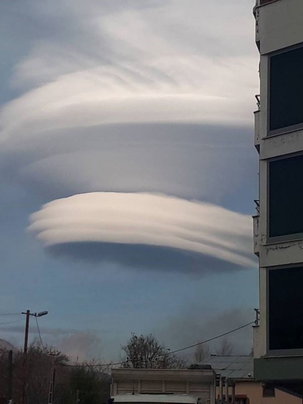 Foto - Bitlis'teki sıradışı bulut tabakası görenleri şaşırttı