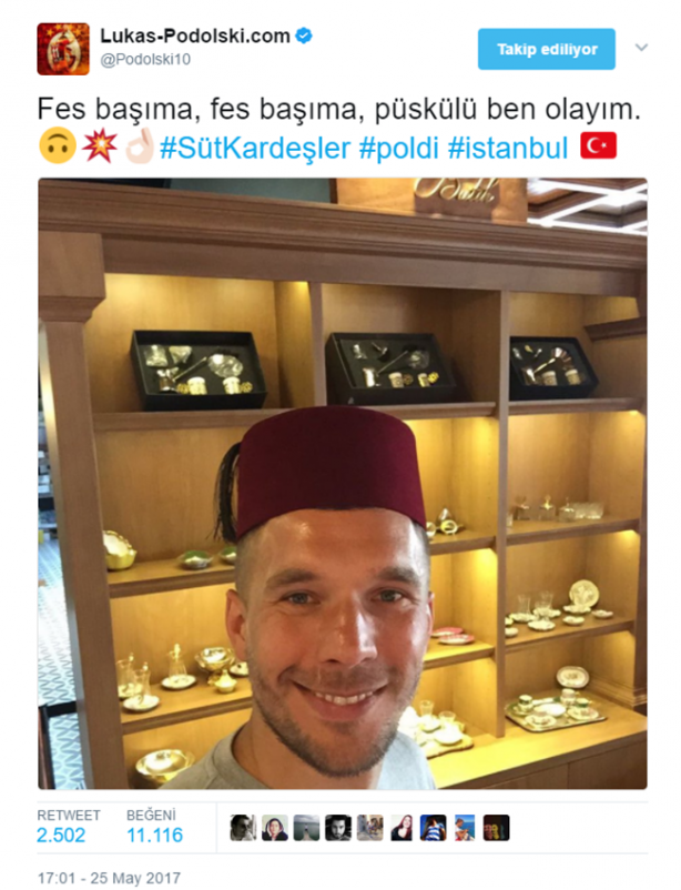 Foto - Bizden biri "Lukas Podolski"