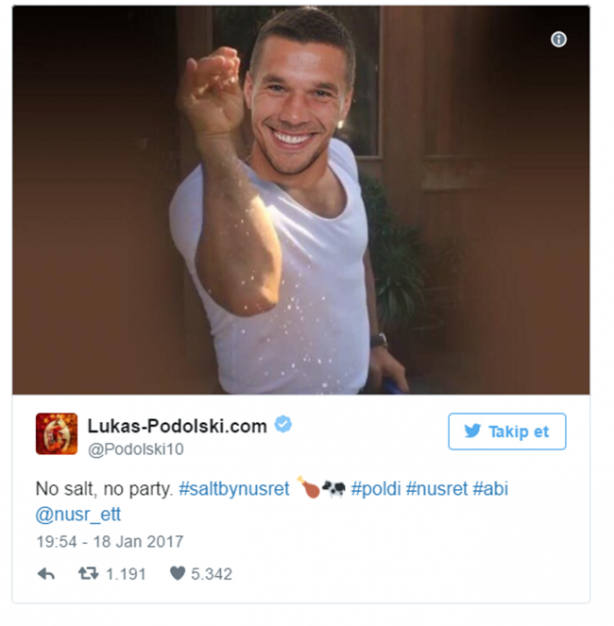 Foto - Bizden biri "Lukas Podolski"