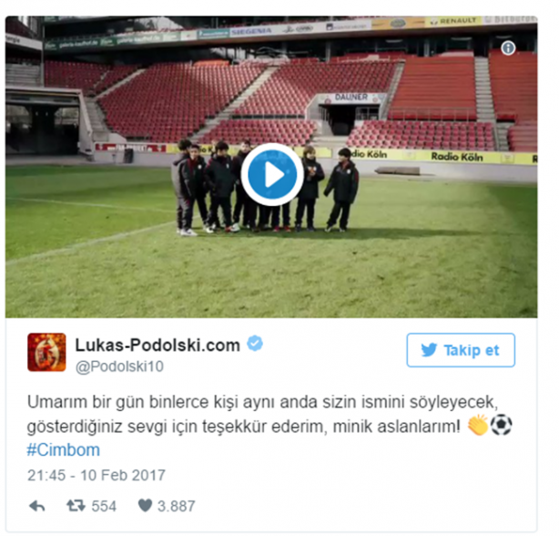 Foto - Bizden biri "Lukas Podolski"