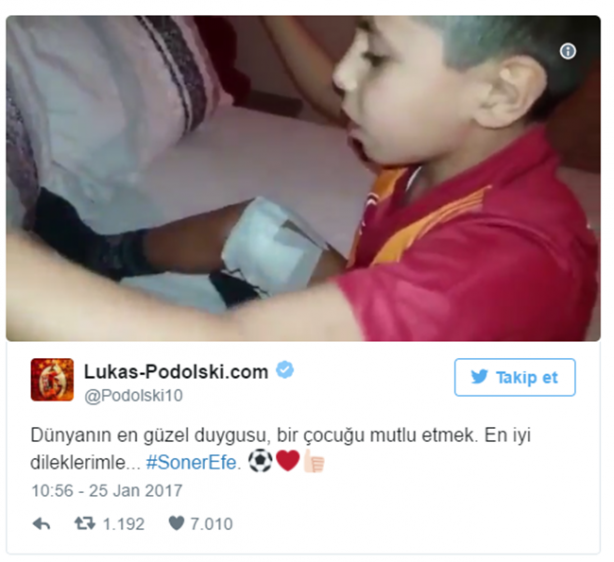 Foto - Bizden biri "Lukas Podolski"
