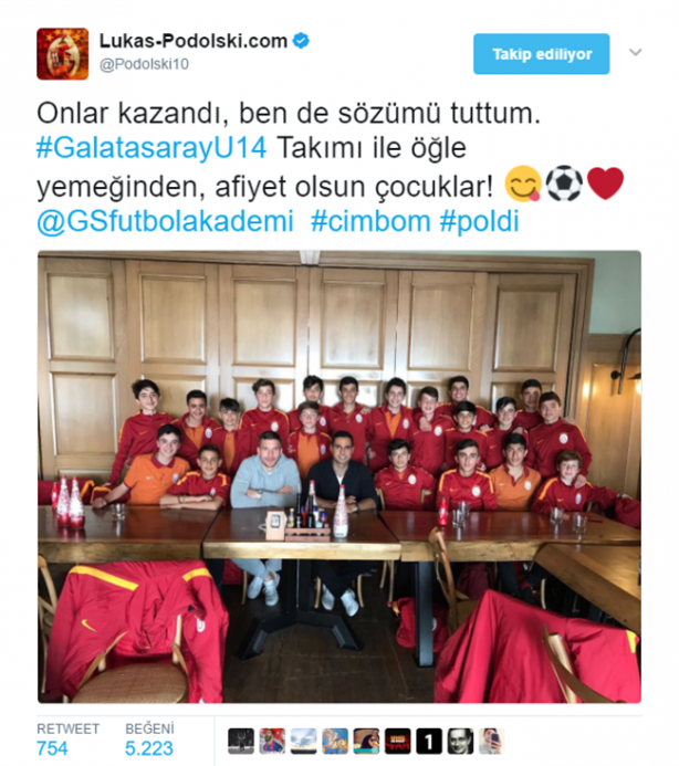 Foto - Bizden biri "Lukas Podolski"