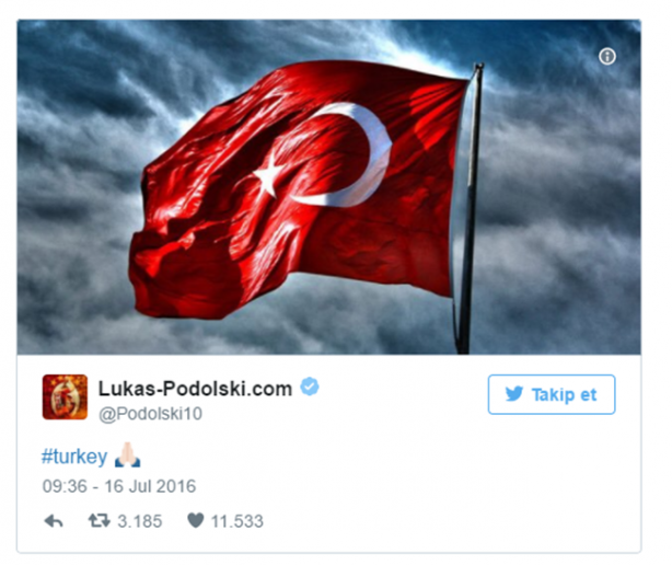 Foto - Bizden biri "Lukas Podolski"