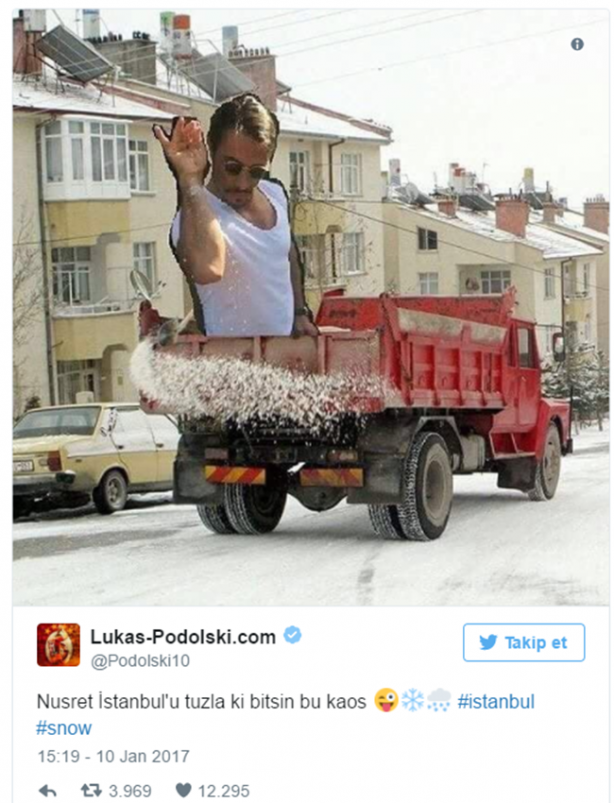 Foto - Bizden biri "Lukas Podolski"