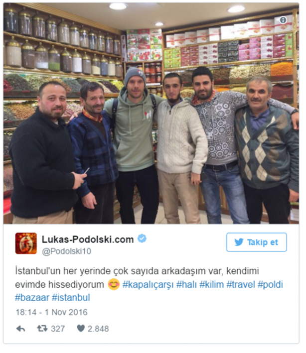 Foto - Bizden biri "Lukas Podolski"