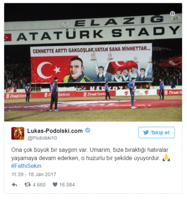 Foto - Bizden biri "Lukas Podolski"