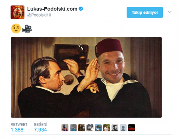 Foto - Bizden biri "Lukas Podolski"