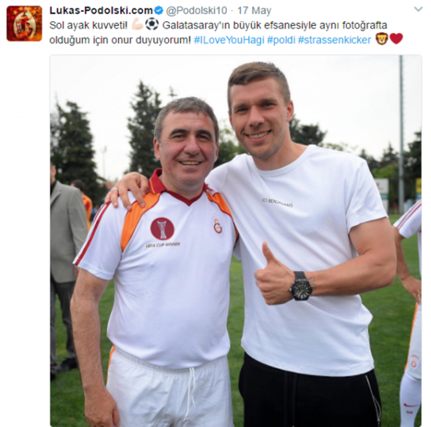 Foto - Bizden biri "Lukas Podolski"