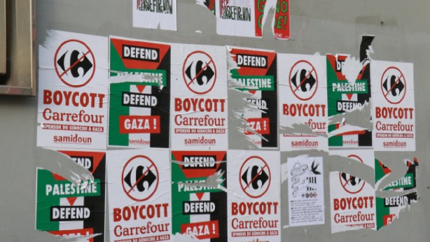 Foto - Bizim "mışıl mışıl uyuyan Müslümanlar" biraz olsun utanır mı acaba? Fransa’da Gazze için yaptıkları şey "Helal olsun" dedirtti