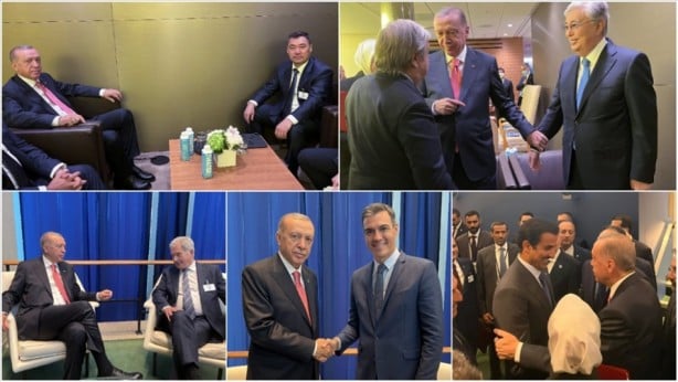 BM'de Erdoğan fırtınası! 2 günde 20 görüşme gerçekleştirdi