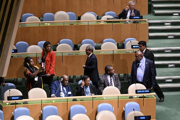 Foto - BM'de herkes sırtını döndü! Peki alkışlayanlar kim? Netanyahu'ya alkış tutanların kim oldukları ortaya çıktı