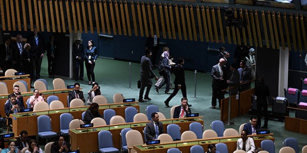 Foto - BM'de herkes sırtını döndü! Peki alkışlayanlar kim? Netanyahu'ya alkış tutanların kim oldukları ortaya çıktı