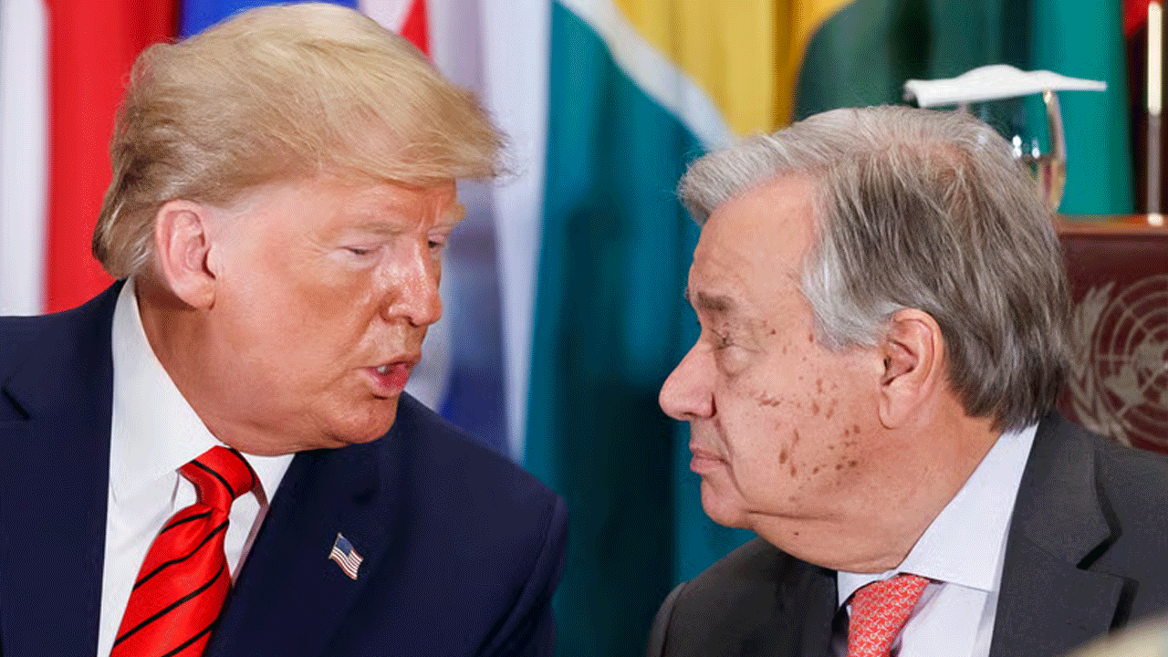 BM'den Guterres açıklaması! Trump'ın kararı üzdü