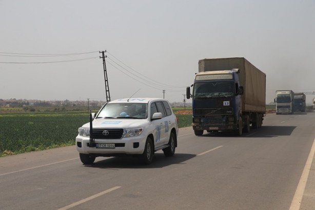 Foto - BM'den İdlib'e 73 tır yardım