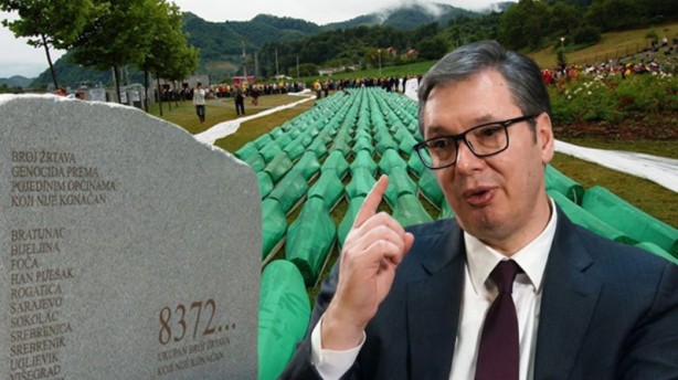 BM'nin Srebrenitsa kararı sonrası hüngür hüngür ağladı! Sırbistan Cumhurbaşkanı'nın zor anları