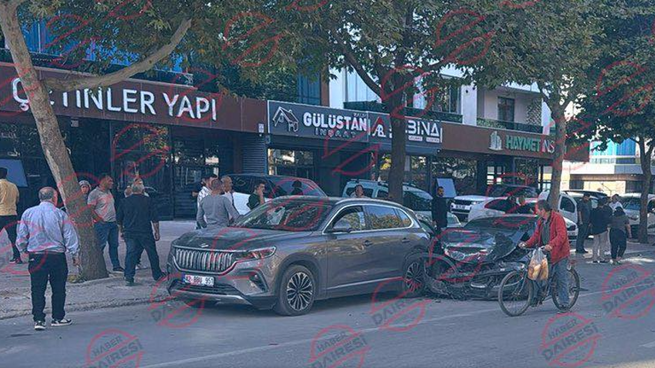 Foto - BMW Togg'a çarptı! Sonuç bakın ne oldu