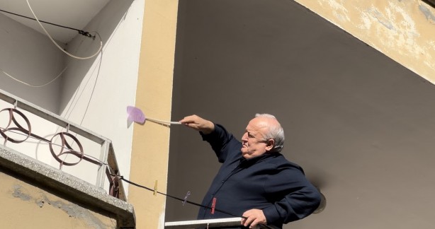 Foto - Böcekler evlere kadar istila etti! Köylü teyakkuza geçti